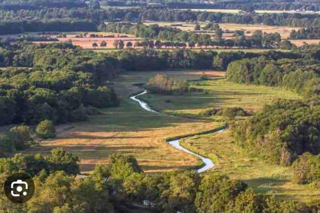 Chalet Midden In De Natuur! Anloo Bagian luar foto